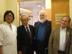 Don Luckey at symposium on radiation hormesis in Yokohama